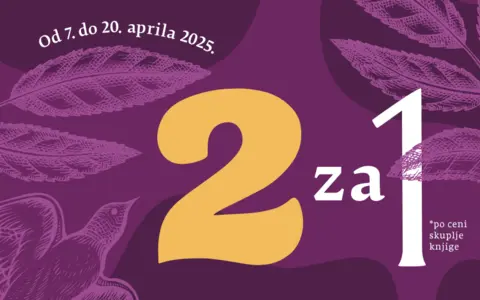 Akcija „2 za 1“ u Delfi knjižarama - slika 1