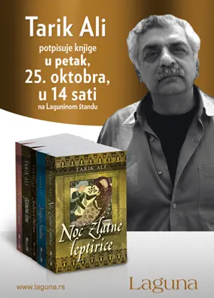 Tarik Ali, Lagunin gost na Sajmu knjiga - slika 1