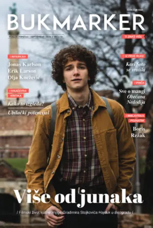 Sve o knjizi i filmu „Hajduk u Beogradu“ – septembarsko izdanje časopisa Bukmarker u svim Delfi knjižarama - slika 1