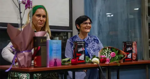 Roman „Ubistvo pod pseudonimom“ predstavljen pred čitaocima u Pančevu - slika 2