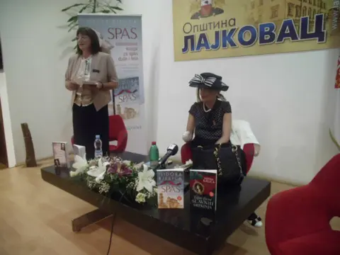 Uspešna promocija knjige „Spas“ u Lajkovcu - slika 1