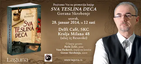 Promocija knjige „Sva Teslina deca“ Gorana Skrobonje - slika 1