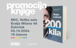 Bojan Leković predstavlja knjigu „200 kila: Šta zna emigrant šta je korporacija“