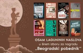 Osam romana u izdanju Lagune u širem izboru za nagradu „Beogradski pobednik“