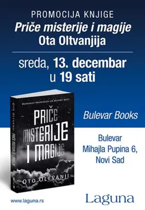 „Priče misterije i magije“ Ota Oltvanjija 13. decembra u Novom Sadu - slika 1