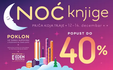 Noć knjige od 12. do 14. decembra! - slika 1