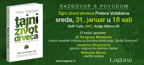 Razgovor o knjizi „Tajni život drveća“ 31. januara - slika 1