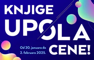 Prava poslastica za sve knjigoljupce! Od 20. januara do 2. februara 2025. knjige upola cene!