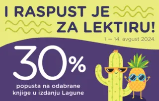 Akcija „I raspust je za lektiru“ od 1. do 14. avgusta 2024.