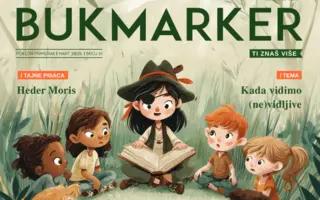 U igri sa knjigom – martovski broj časopisa Bukmarker u knjižarama Delfi