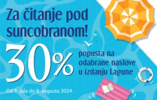 Akcija „Za čitanje pod suncobranom“ od 8. jula do 8. avgusta 2024.