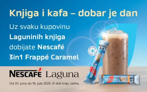 Akcija „Knjiga i kafa – dobar je dan“ od 20. juna do 18. jula 2025. - slika 1