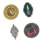Proizvod Bedž set 4 - Game of Thrones, The House Of The Dragon