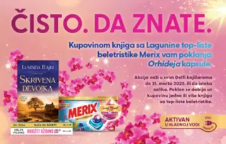 Čisto. Da znate! Merix i Laguna donose vam novu prolećnu akciju!