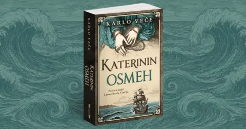 Karlo Veče o romanu „Katerinin osmeh“: Majka Leonarda da Vinčija je simbol svih žena koje se bore za svoju slobodu i protiv nasilja - slika 2