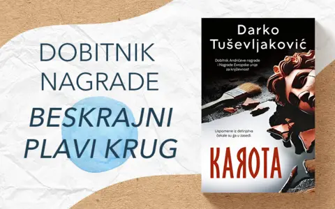 Tuševljaković dobitnik nagrade „Beskrajni plavi krug“ Matice srpske za roman „Karota“ - slika 1