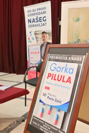 Pavle Zelić predstavio „Gorku pilulu“ u Rumi - slika 1