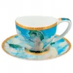 Proizvod Šoljica za espreso sa tacnom - Monet, Woman with Umbrella Vanessa, 100 ml