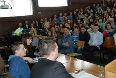 Marčelo izazvao neverovatno interesovanje na Pedagoškom fakultetu u Jagodini - slika 1