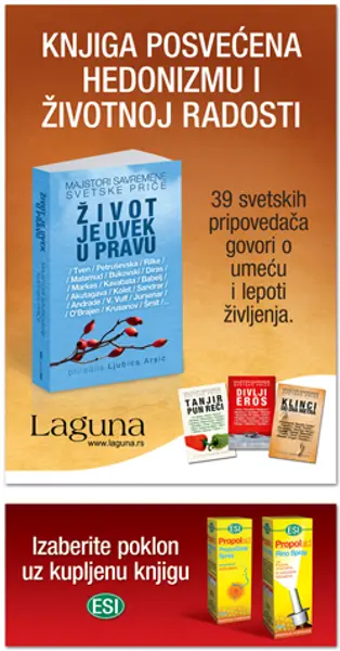 Knjiga „Život je uvek u pravu“ i poklon - slika 1
