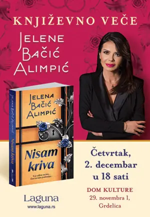 Jelena Bačić Alimpić 2. decembra u Grdelici - slika 1