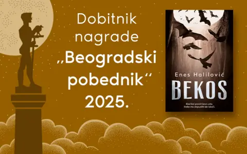 Nagrada „Beogradski pobednik“ romanu „Bekos“ Enesa Halilovića - slika 1