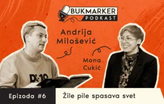 Bukmarker podkast, ep. 6 – Andrija Milošević: Biti čovek, najveća je moć
