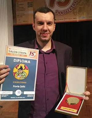 Pavle Zelić dobitnik nagrade za najbolji strip scenario - slika 1