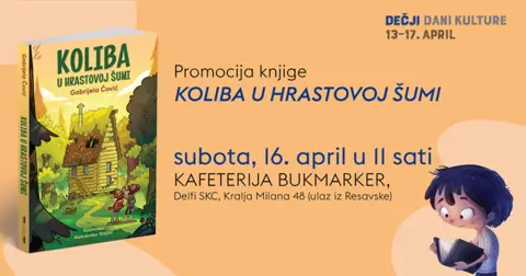 Dečji dani kulture: Upoznajte Maksa i Minu – „Koliba u Hrastovoj šumi“ - slika 1