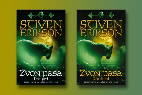 Prikaz romana „Zvon pasa“ Stivena Eriksona: Neviđeni Erikson i osmi deo „Malaške knjige Palih“ - slika 1