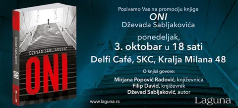 Promocija knjige „Oni“ Dževada Sabljakovića - slika 1