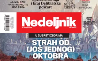 Nedeljnik u knjižarama Delfi