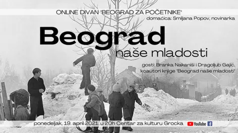 „Beograd naše mladosti“ - online divan „Beograd za početnike“ - slika 1