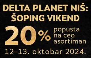 Šoping vikend u TC Delta Planet Niš