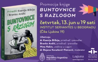 „Buntovnice s razlogom“ u Institutu Servantes
