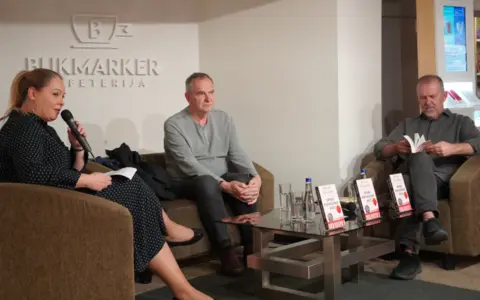 Potresno i snažno – održana promocija knjige „Spori povratak kući“ Petera Handkea - slika 1