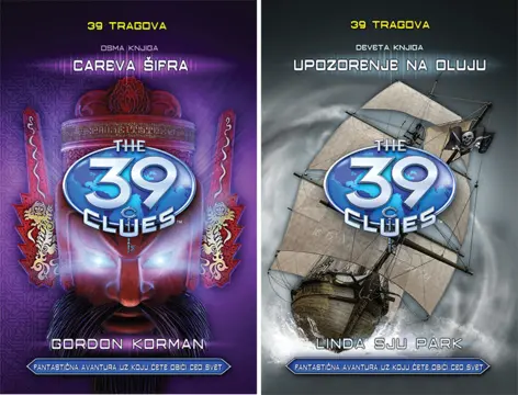 „Careva šifra“ i „Upozorenje na oluju“ iz serijala „39 tragova“ od 23. avgusta u prodaji - slika 1
