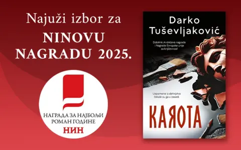 „Karota“ Darka Tuševljakovića u finalu Ninove nagrade! - slika 1
