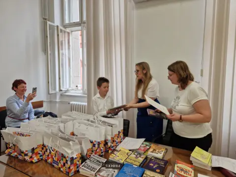 Nagrađeni mladi konkursa Društva za srpski jezik i književnost i Beogradske podružnice Društva za srpski jezik i književnost - slika 1