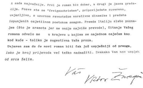 Viktor Žmegač o romanu „Zauvek more“ Nataše Dragnić - slika 2