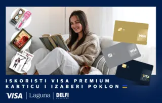 Kompanija Visa i Izdavačka kuća Laguna nastavljaju dugogodišnju uspešnu saradnju još jednom sjajnom akcijom