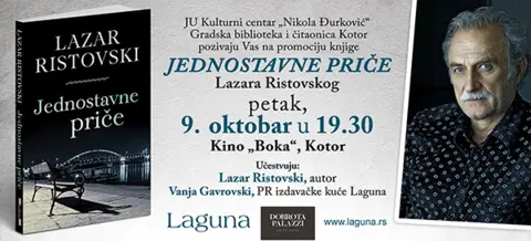 Lazar Ristovski 9. oktobra gostuje u Kotoru - slika 1