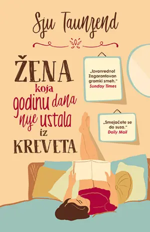 Prikaz romana „Žena koja godinu dana nije ustala iz kreveta“: Pukotine (o)smeha - slika 1