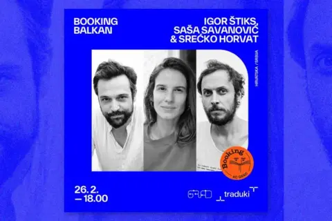 Srećko Horvat 26. februara u KC Grad, u okviru programa „Booking Balkan“ - slika 1