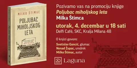 Promocija knjige „Poljubac miholjskog leta“ Milka Štimca 4. decembra - slika 1