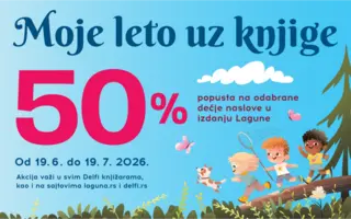 Akcija „Moje leto uz knjige“! 50% popusta na odabrane dečje naslove u izdanju Lagune