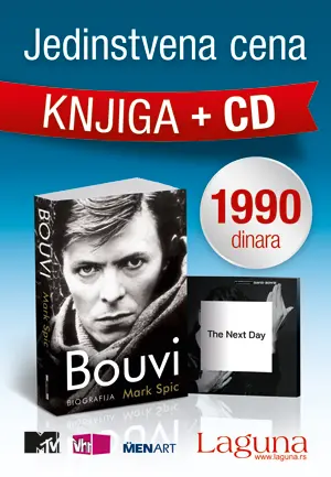 Novi CD Dejvida Bouvija uz biografiju muzičara samo u knjižari Delfi SKC - slika 1
