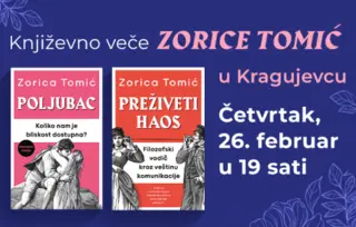 Zorica Tomić predstavlja svoje knjige u Kragujevcu
