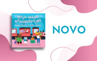 Slikovnica za učenje brojeva „Moja mala klackobrojka: Ćihu-ćihu i klaj-klaj“ od danas u prodaji