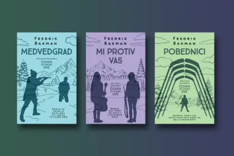 Delfi Kutak je pročitao Bakmanovu trilogiju „Medvedgrad“ - slika 1
